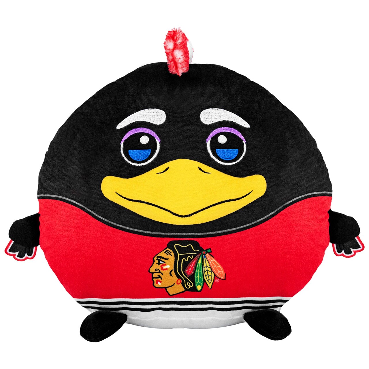 Sleep Squad Chicago Blackhawks Tommyhawk 12" Mascot Kiri Cloud Plushie